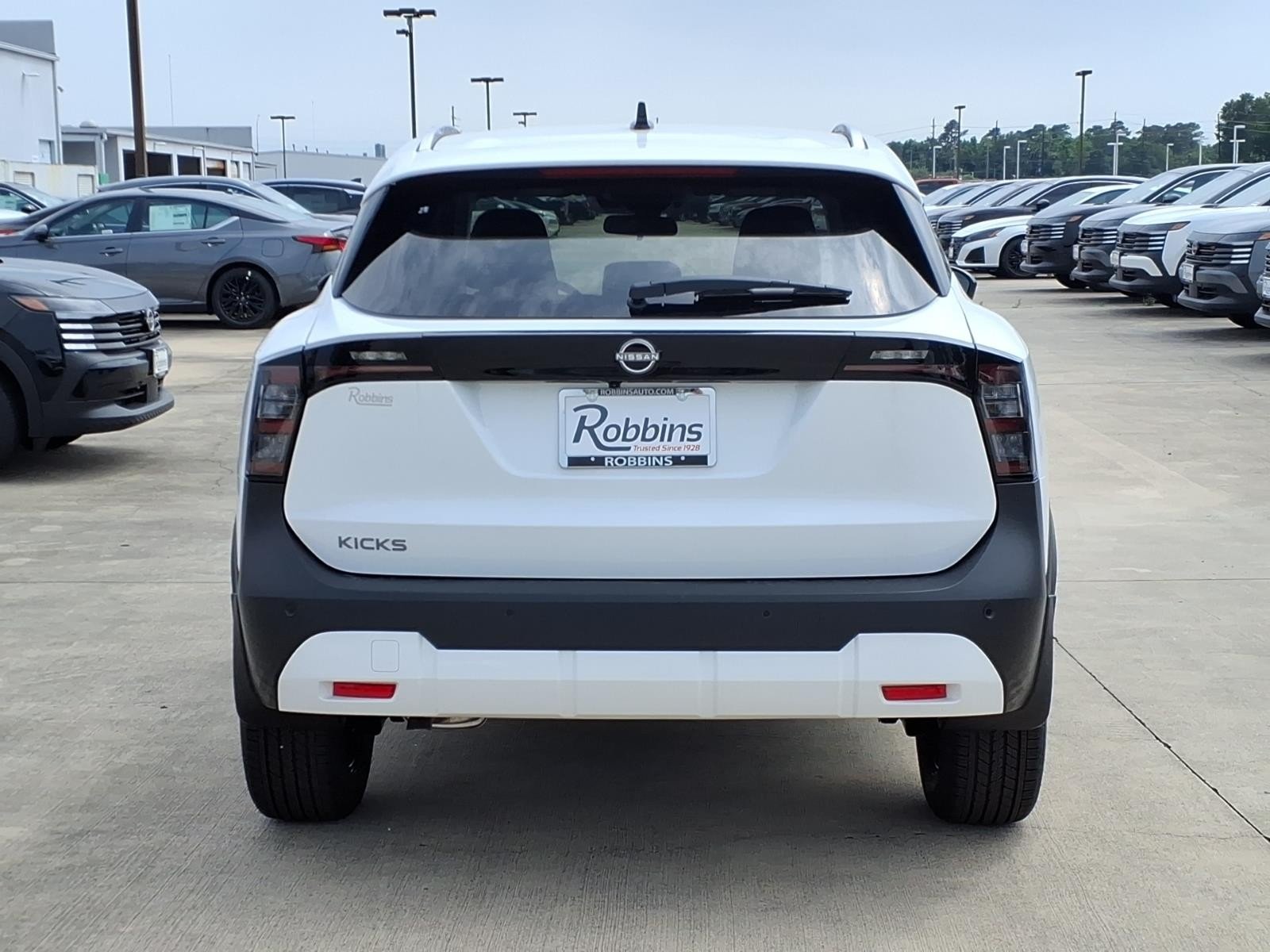 2026 Nissan Kicks SV White at Robbins Nissan