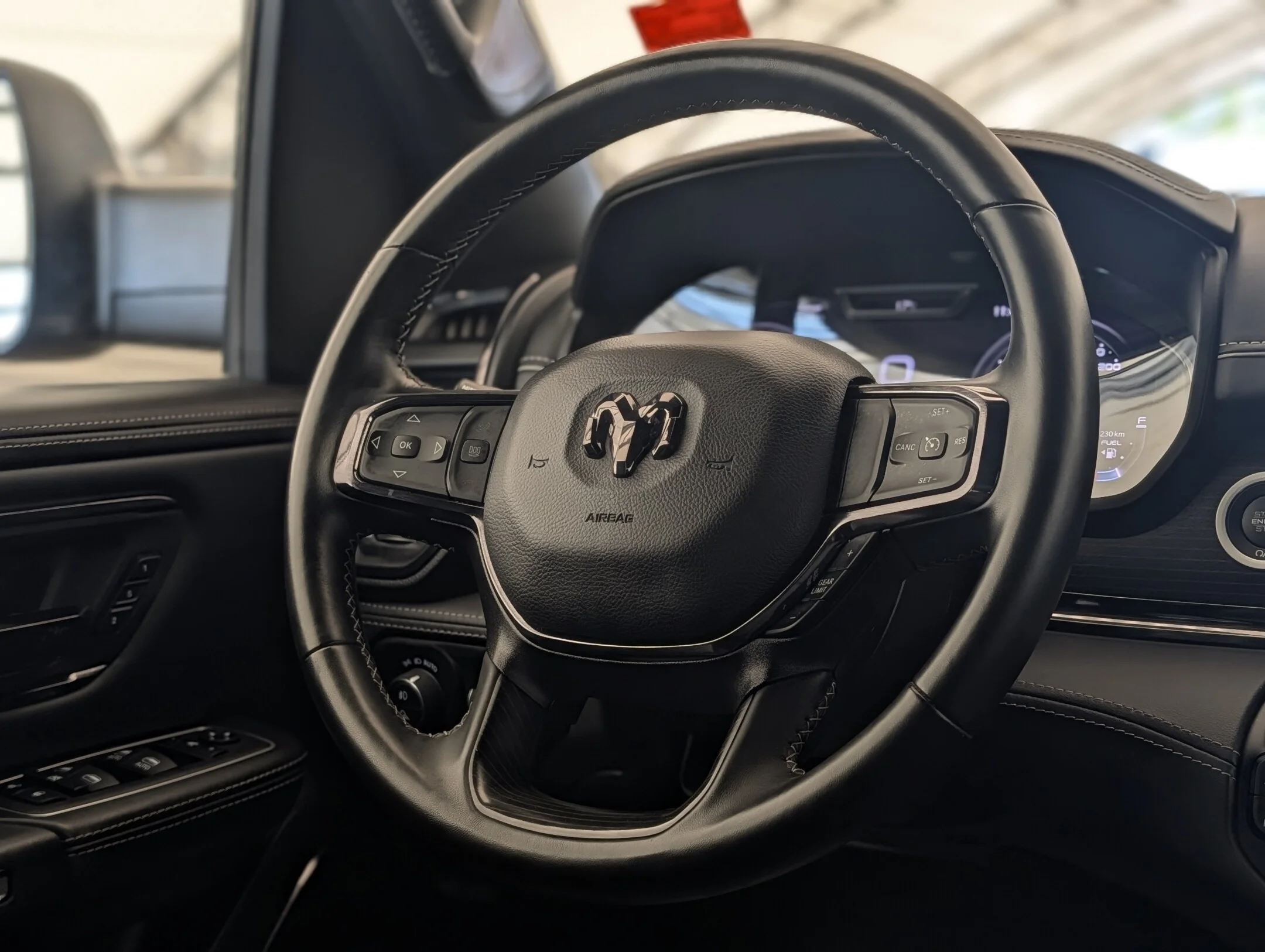 Used 2023 Black RAM Limited - - 4x4 - 14.4 Uconnect NAV - Premium Leather & More image 16