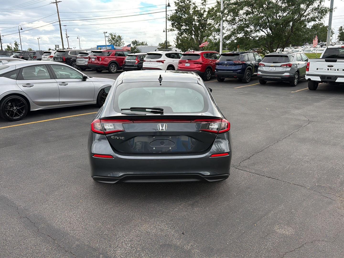 Used 2024 Meteorite Gray Metallic Honda LX image 6