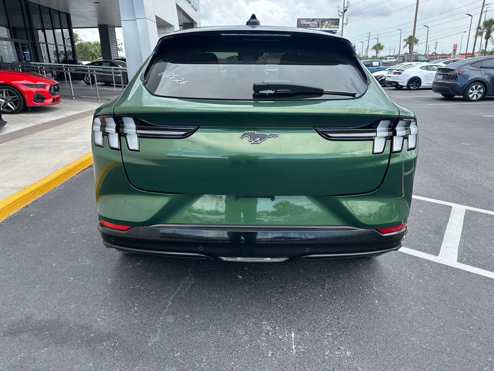 Used 2025 Green Metallic Ford Premium image 4