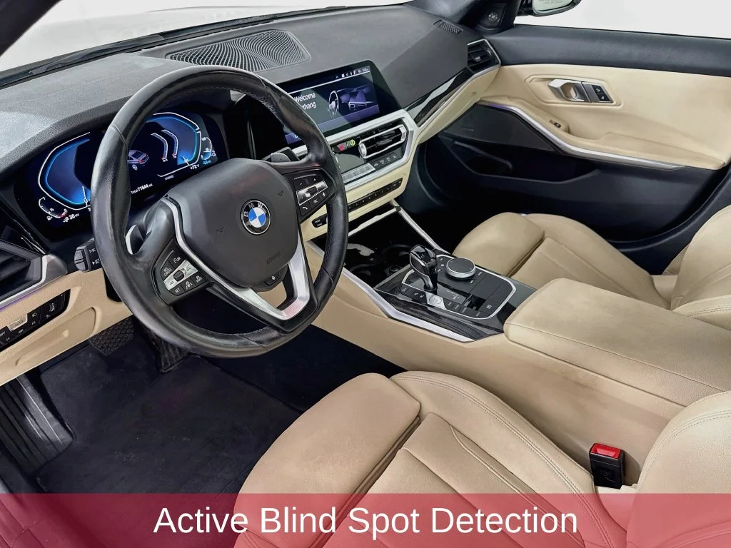 Used 2021 Black BMW 330e xDrive image 9