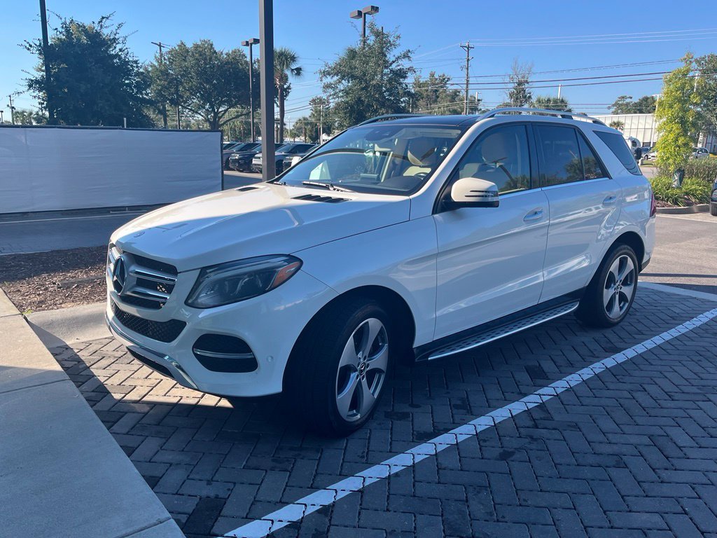 Used 2018 White Mercedes-Benz GLE 350 image 2
