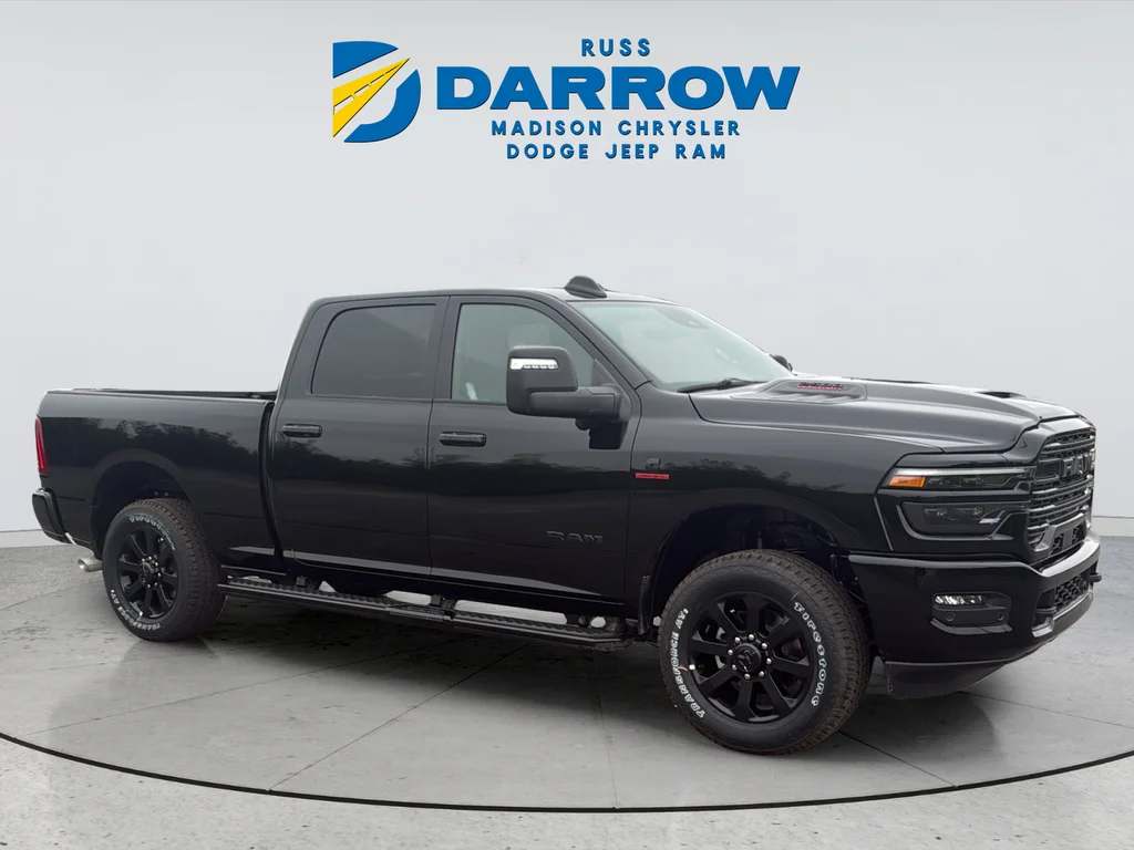 New 2027 Diamond Black Crystal Pearl-Coat Exterior Paint RAM Laramie image 7