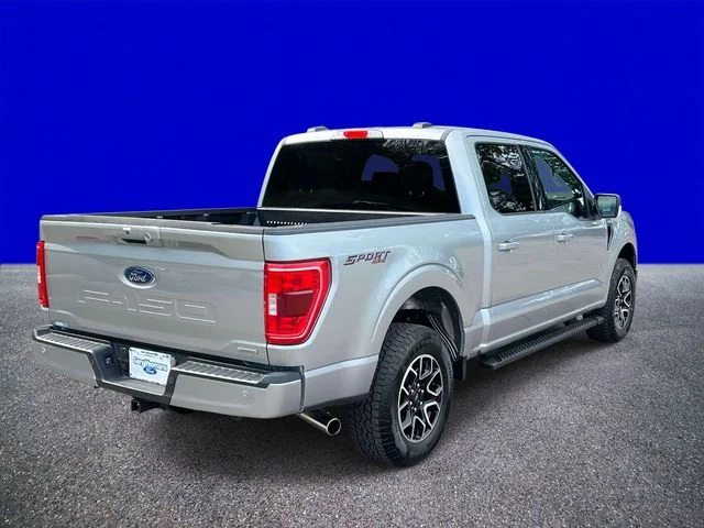 Certified Used 2023 Silver Metallic Ford XLT image 3