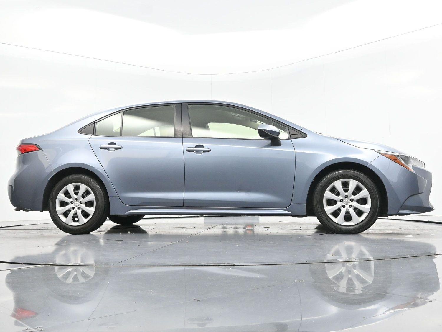 Used 2022 Celestite Gray Metallic Toyota LE image 46
