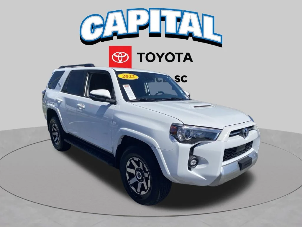 Used 2022 White Toyota TRD Off-Road Premium image 1