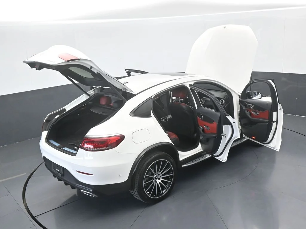 Used 2022 Diamond White Mercedes-Benz GLC 300 Coupe image 81