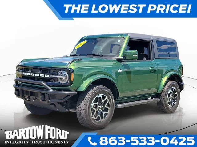 Used 2023 Green Ford Outer Banks image 1