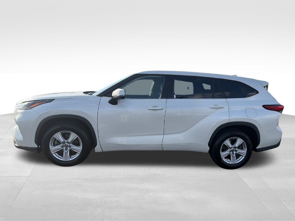 Used 2021 White Toyota LE image 2