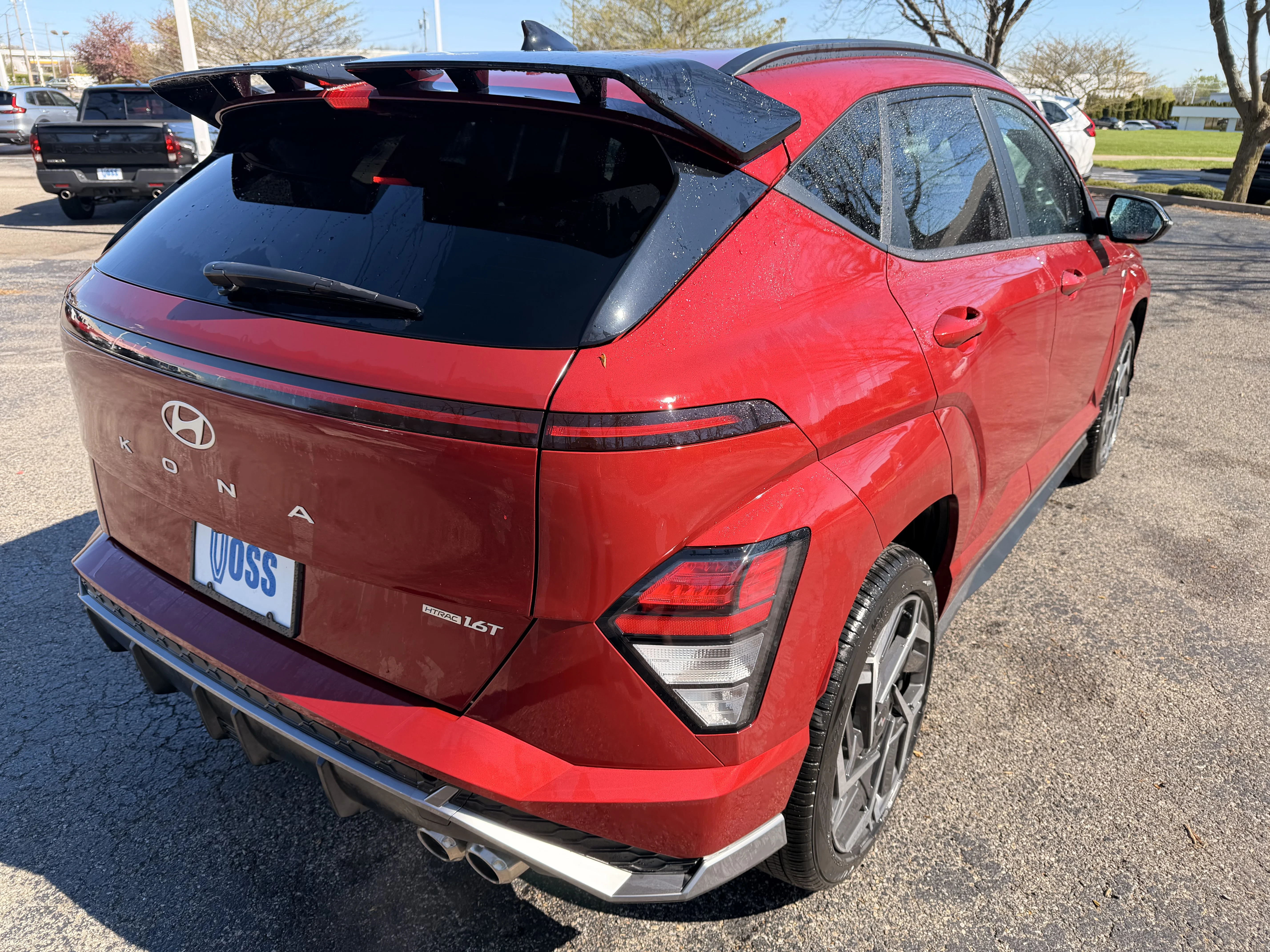 Used 2024 Ultimate Red Metallic Hyundai N Line image 3