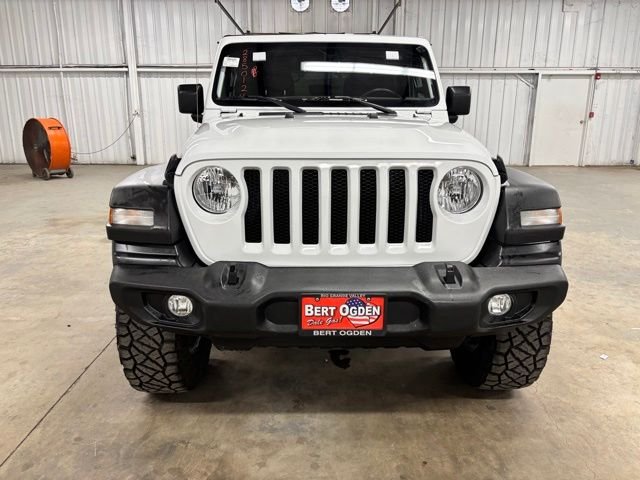 Used 2021 White Jeep Unlimited Sport S image 2