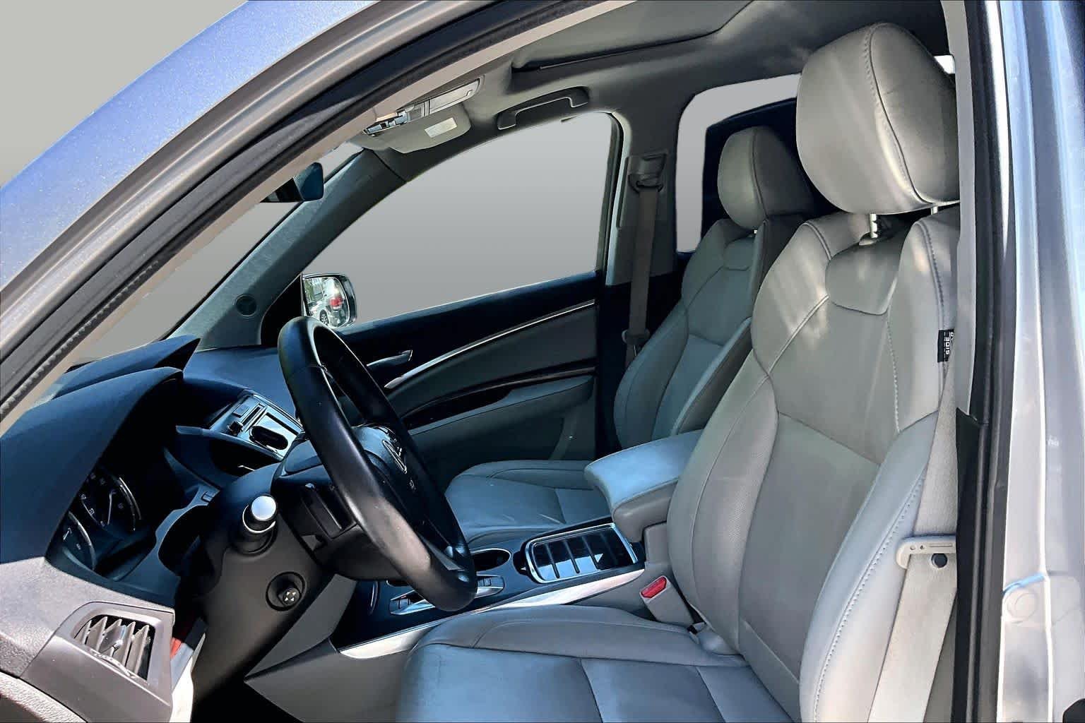 Used 2016 Lunar Silver Metallic Acura w/Advance image 8