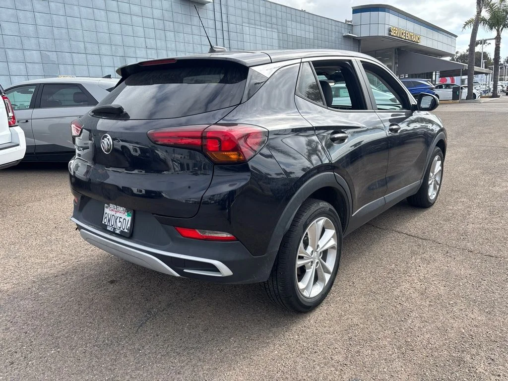 Used 2021 Blue Metallic Buick Preferred image 6