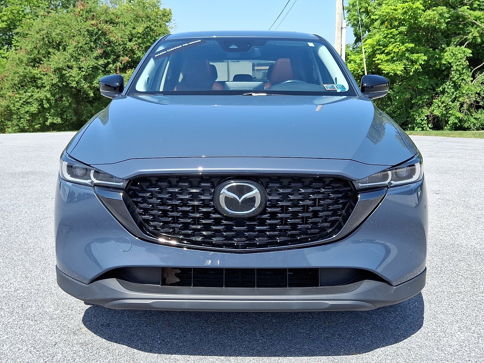 Certified Used 2023 Polymetal Gray Mazda 2.5 S Carbon Edition image 2