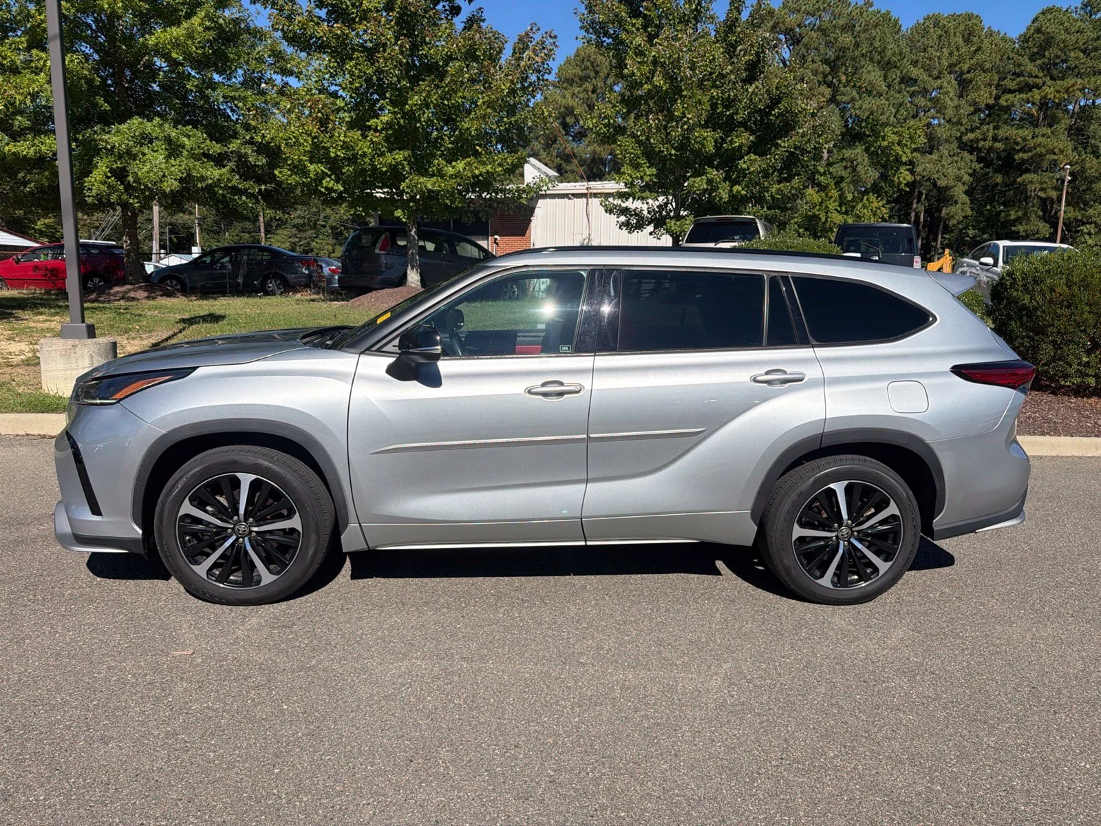 Used 2021 Silver Toyota XSE image 2