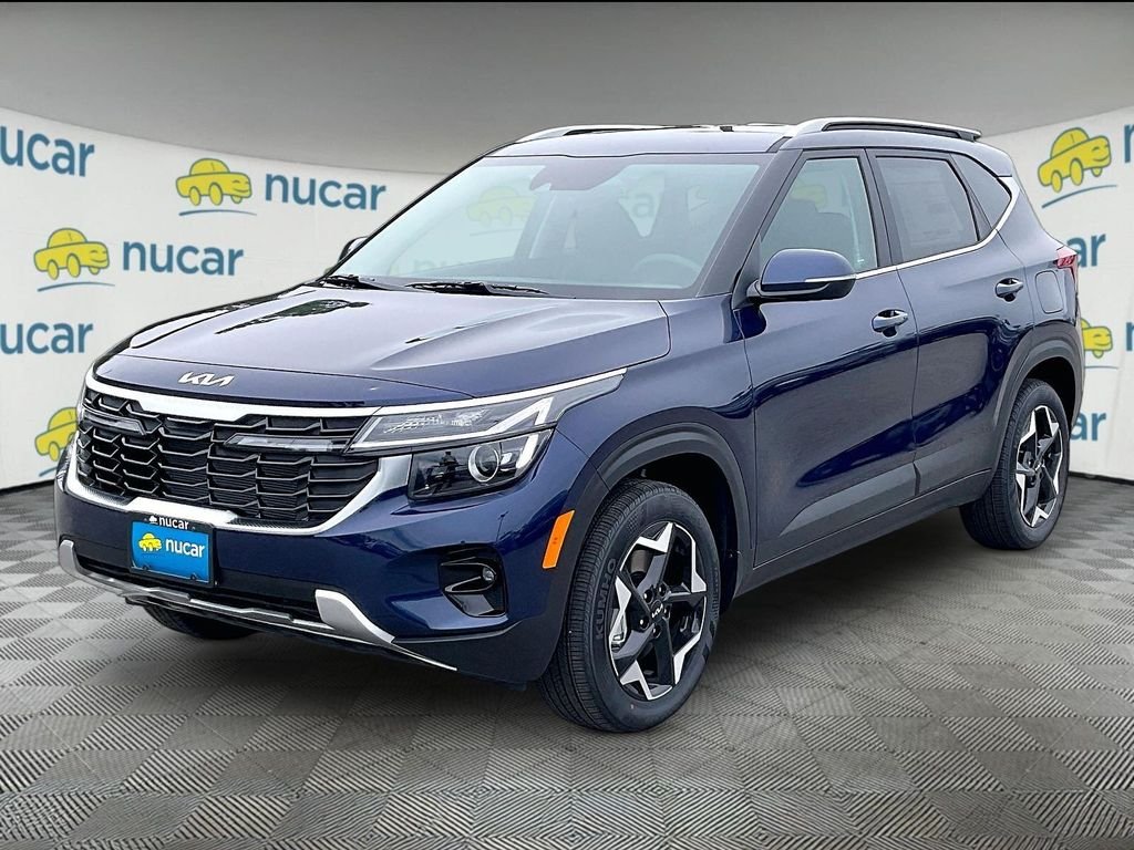 New 2026 Dark Ocean Blue Kia EX image 3