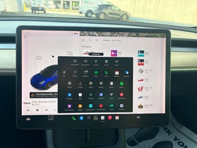 Used 2021 Deep Blue Metallic Tesla Standard Range Plus image 15