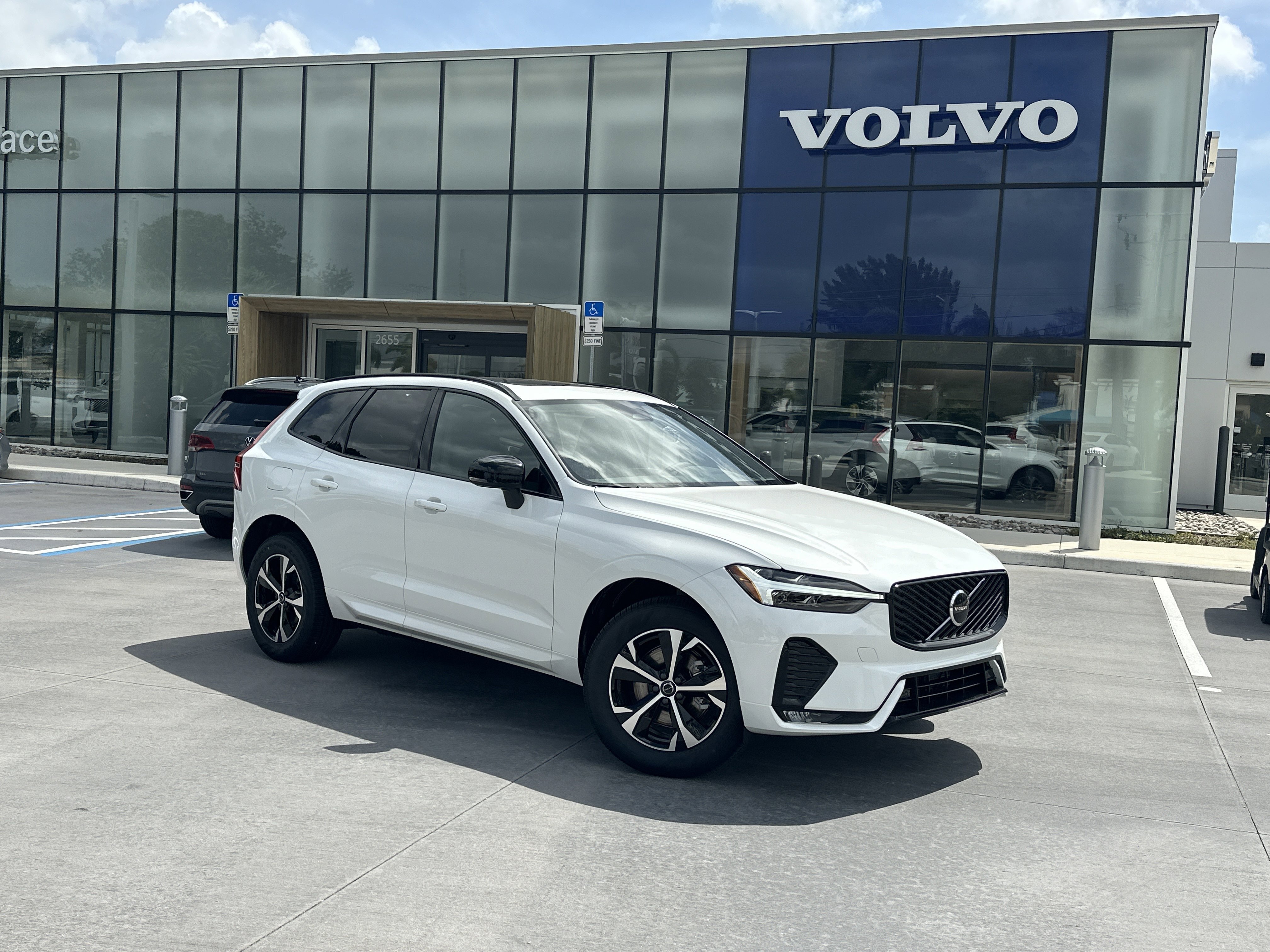 New 2026 Crystal White Volvo Core image 1