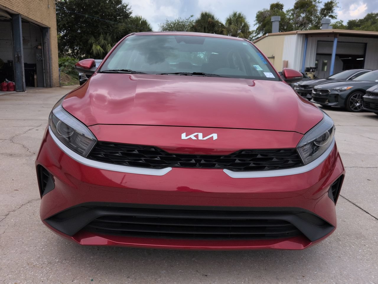 Certified Used 2023 Currant Red Kia LXS image 9