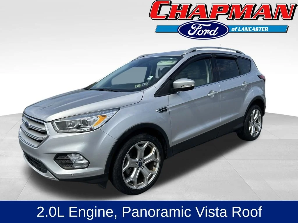 Used 2019 Ingot Silver Ford Titanium image 1