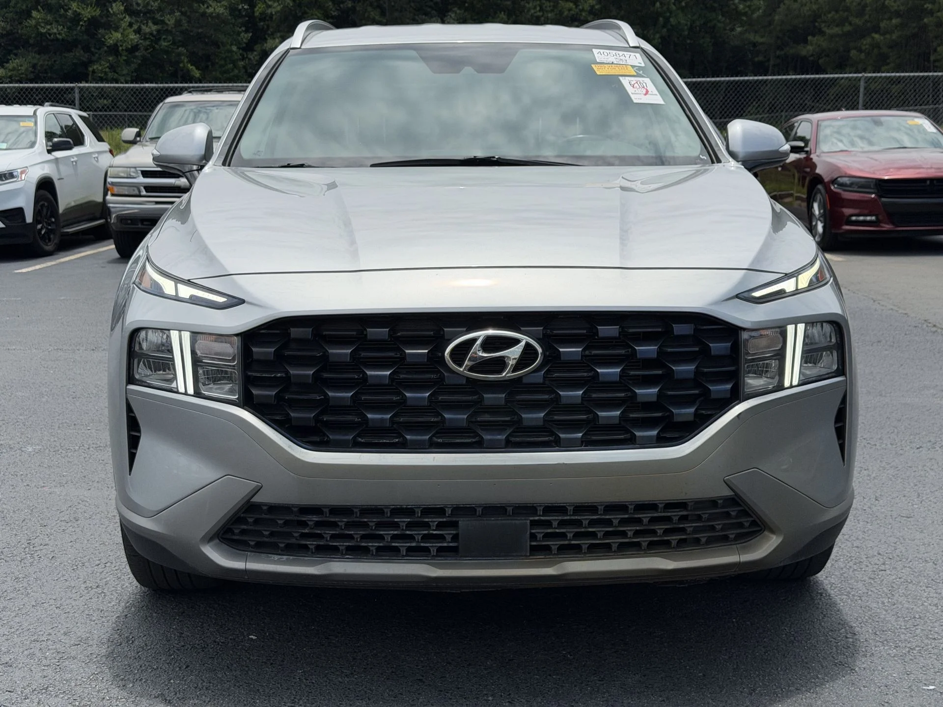 Used 2023 Shimmering Silver Pearl Hyundai SEL image 20