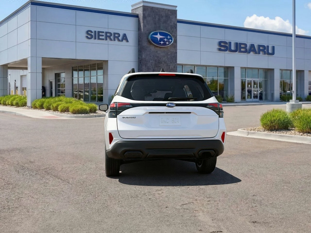 New 2026 Crystal White Pearl Subaru  image 8