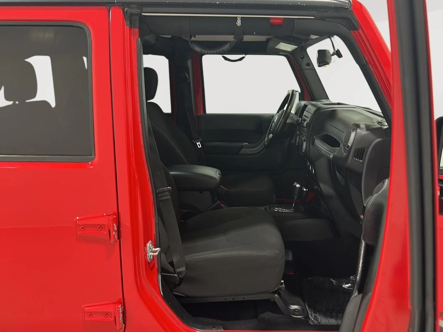 Used 2017 Firecracker Red Clearcoat Jeep Willys Wheeler image 19