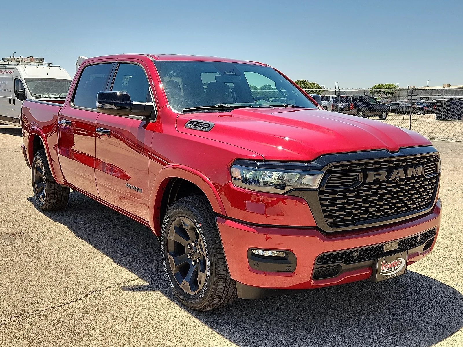 New 2026 Molten Red Pearl-Coat  Paint Ram LONE STAR CREW CAB 4X2 5