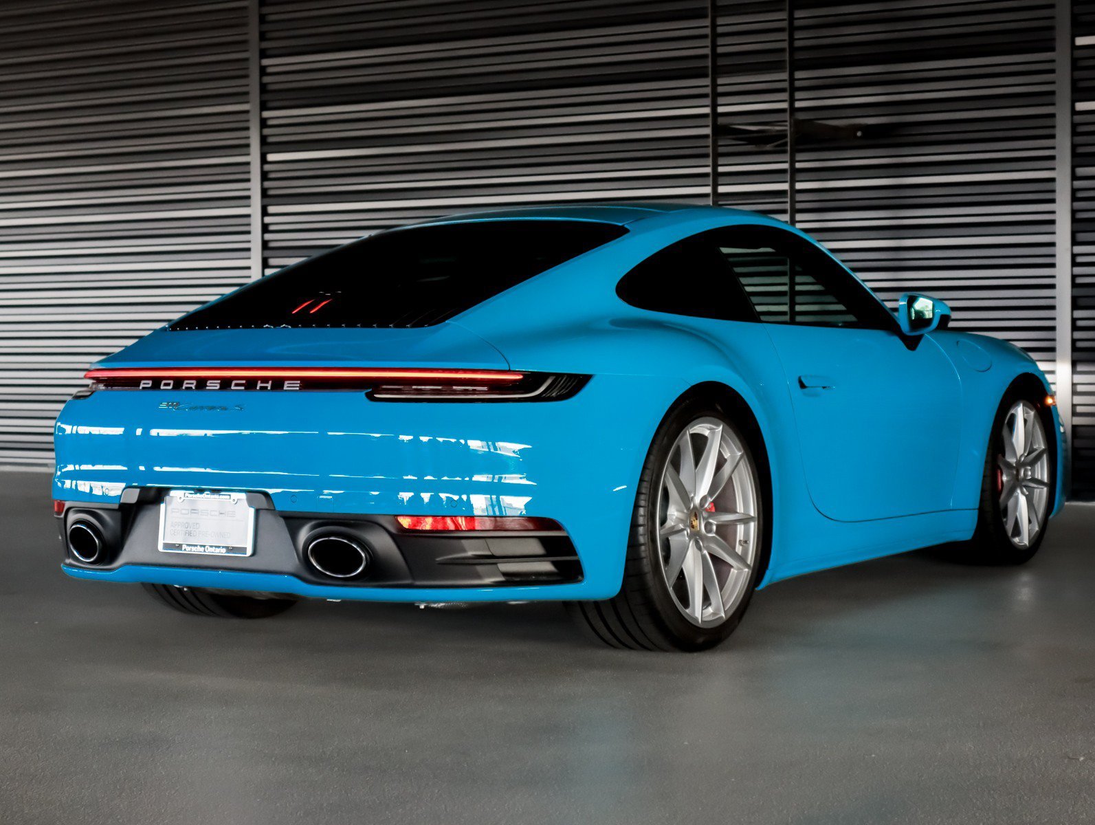 Certified Used 2021 Miami Blue Porsche Carrera S Coupe image 10