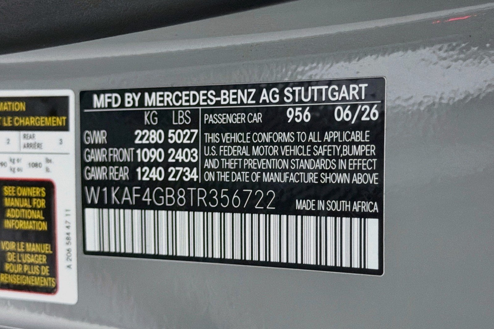 New 2026 MANUFAKTUR Alpine Grey Mercedes-Benz C 300 Sedan image 26