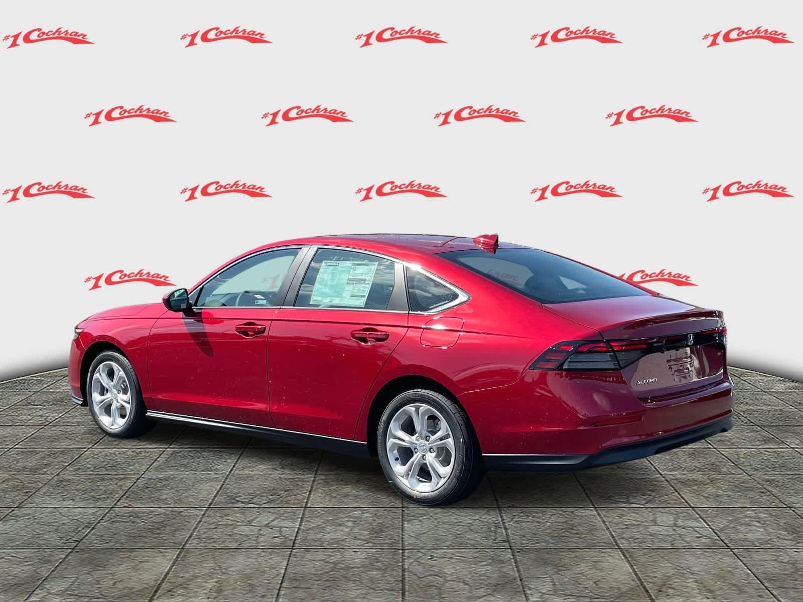 New 2025 Radiant Red Metallic Honda LX image 5