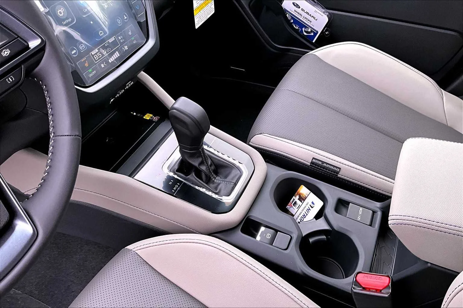 New 2025 Crystal White Pearl Subaru Limited Hybrid image 7