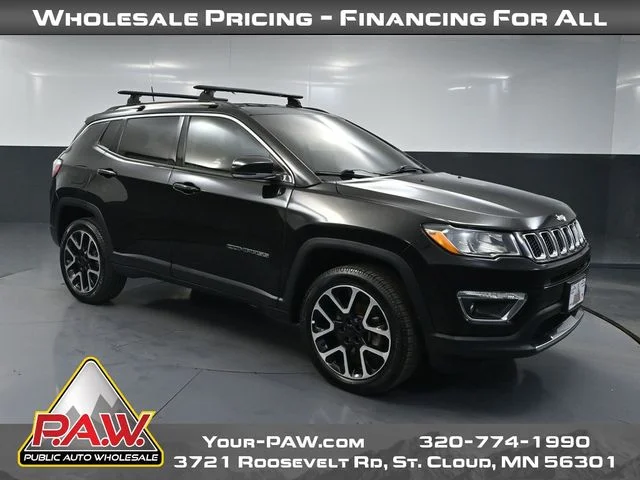 Used 2017 Black Jeep Limited image 1