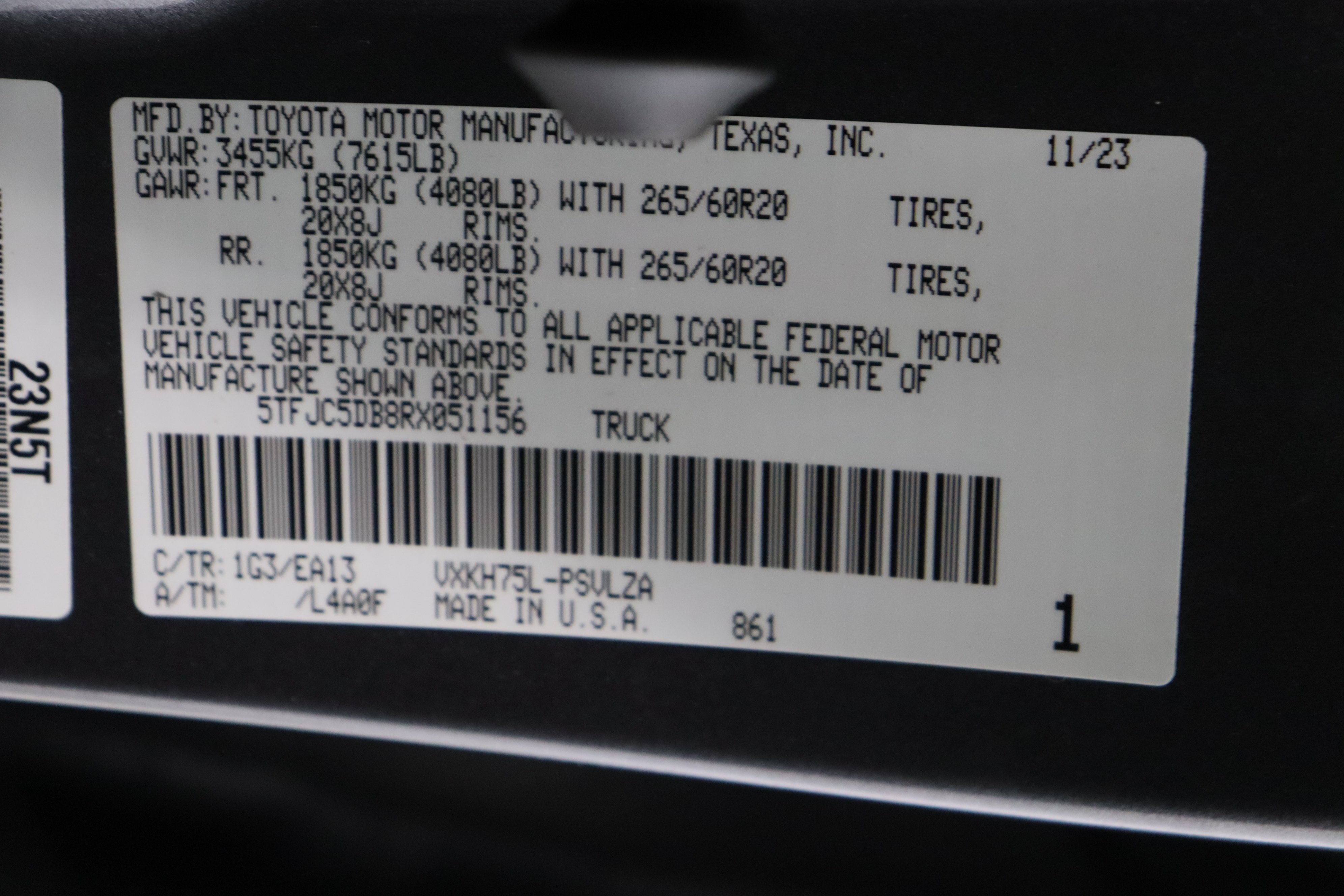 Used 2024 Magnetic Gray Metallic Toyota Limited Hybrid 3.4T image 43