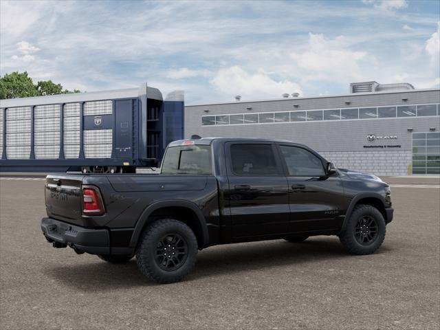 New 2027 Diamond Black Crystal Pearl-Coat Exterior Paint RAM Rebel image 2