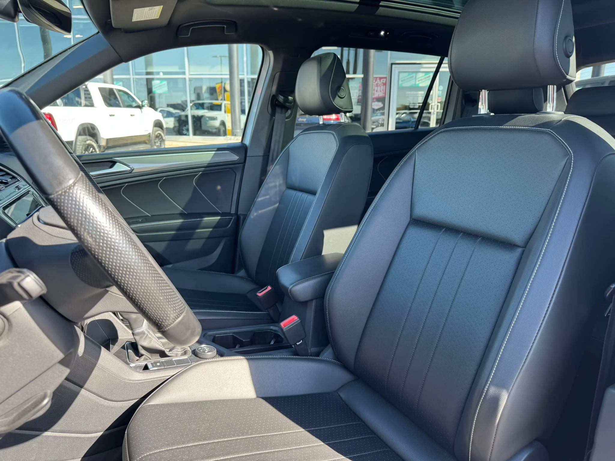 Certified Used 2022 Pyrite Silver Metallic Volkswagen Comfortline R-Line Black Edition*Adaptive Cruise | Remote Start | Htd Leather | Pano Roof | CarPlay image 7