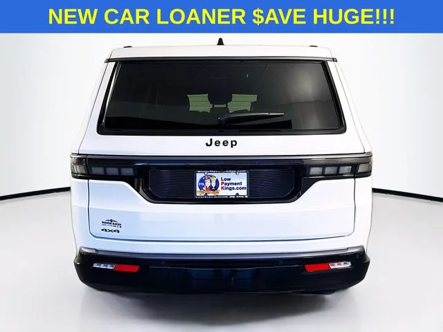 New 2026 Bright White Clear-Coat Exterior Paint Jeep Grand Wagoneer image 6