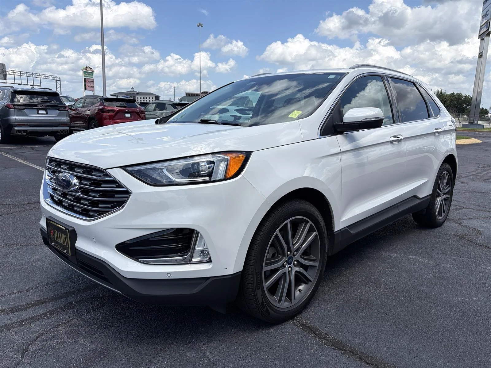 Used 2021 White Ford Titanium image 12