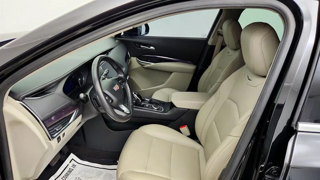 Used 2023 Stellar Black Metallic Cadillac FWD 4dr Luxury w/ Driver Awareness Package image 18