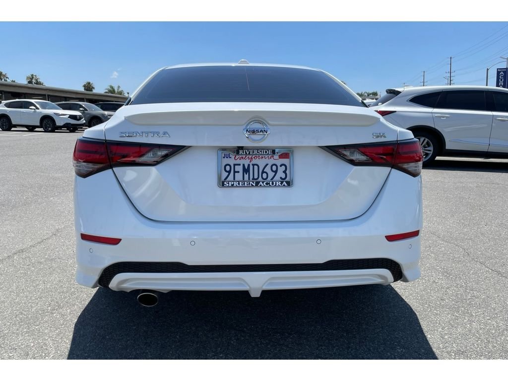 Used 2022 Aspen White TriCoat Pearl Nissan SR image 4