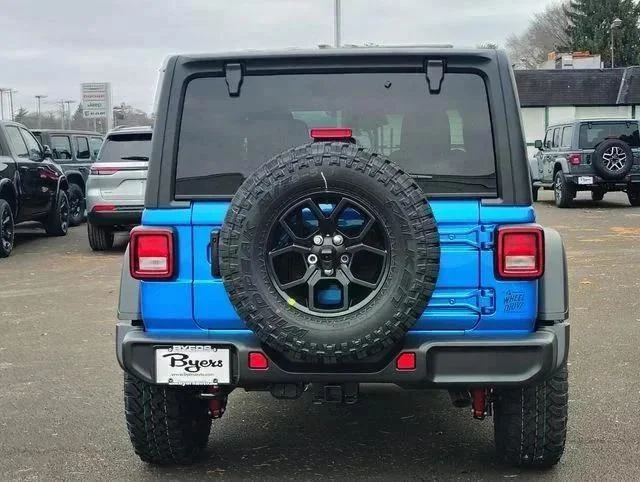 New 2026 Hydro Blue Pearl-Coat Exterior Paint Jeep Willys image 32