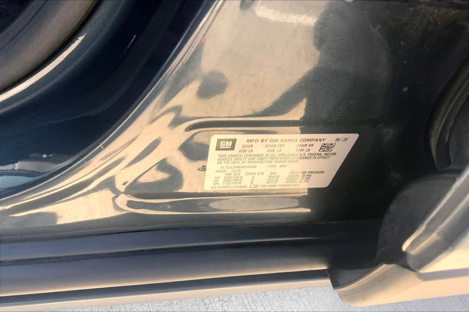 Used 2022 Shadow Gray Metallic Chevrolet LT image 31