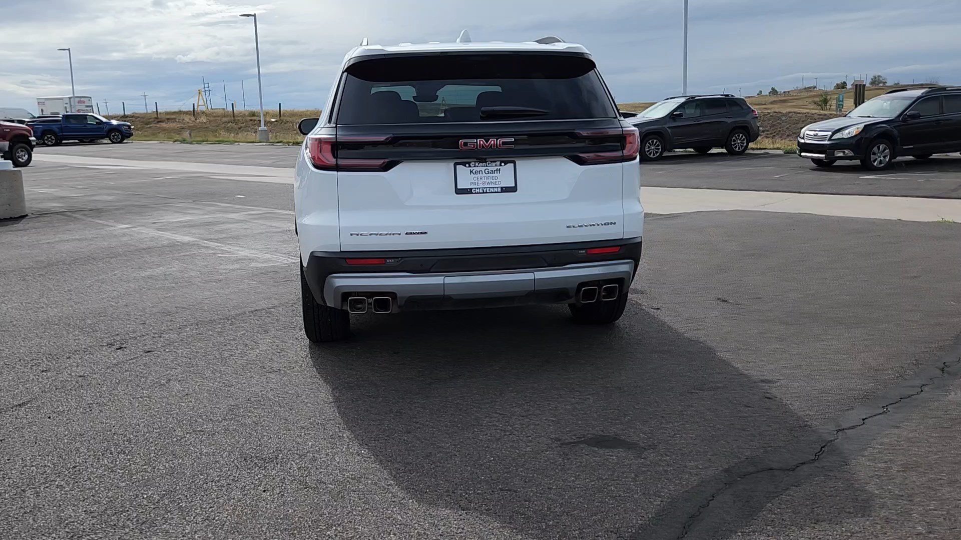 Used 2026 Summit White GMC AWD Elevation image 3
