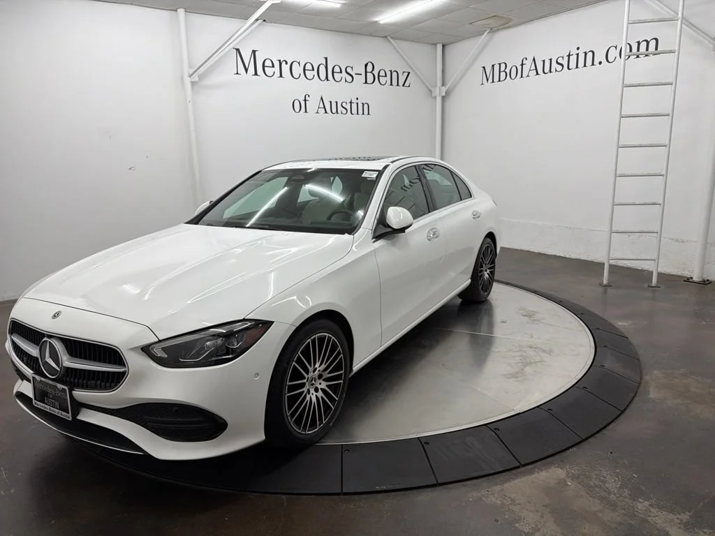 Certified Used 2024 White Mercedes-Benz C 300 image 3