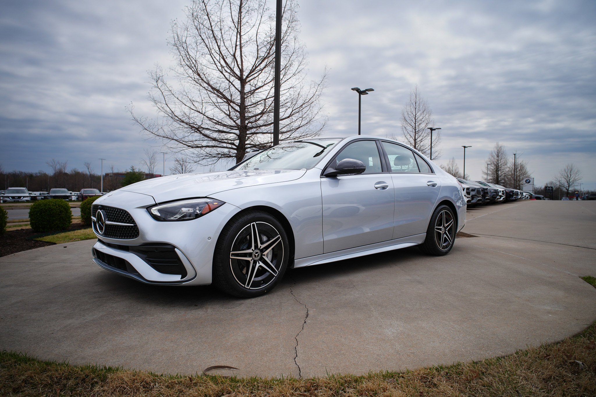 New 2026 Cirrus Silver Metallic Mercedes-Benz C 300 image 8