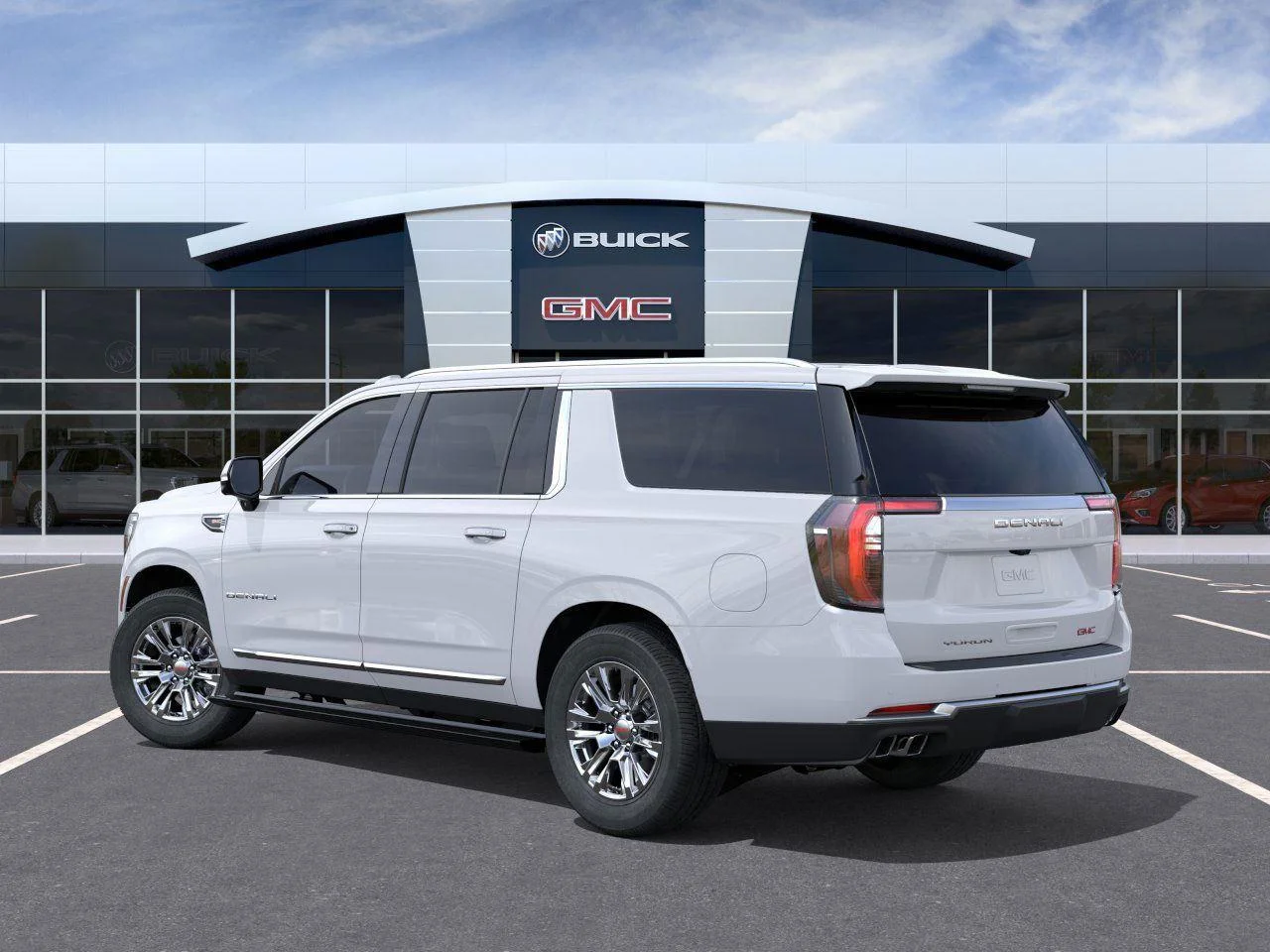 New 2026 Glacier White Tricoat GMC Denali image 3