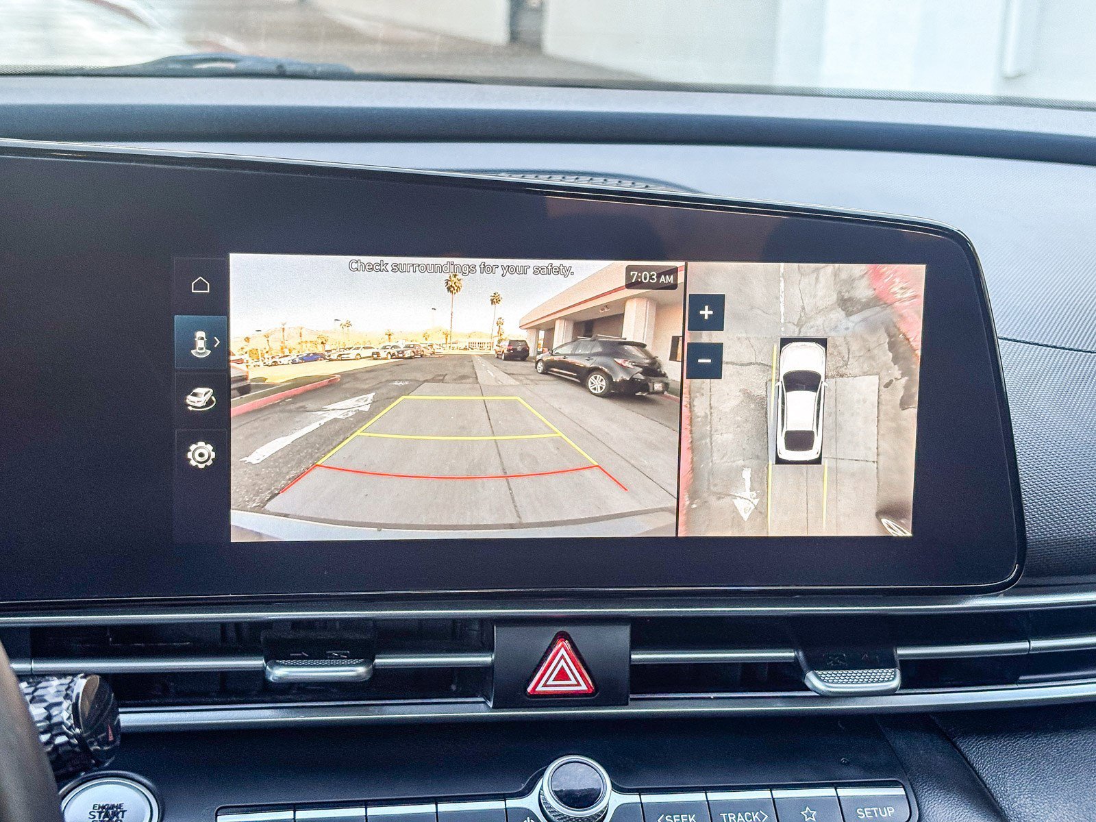 Used 2024 Amazon Gray Hyundai Limited image 26