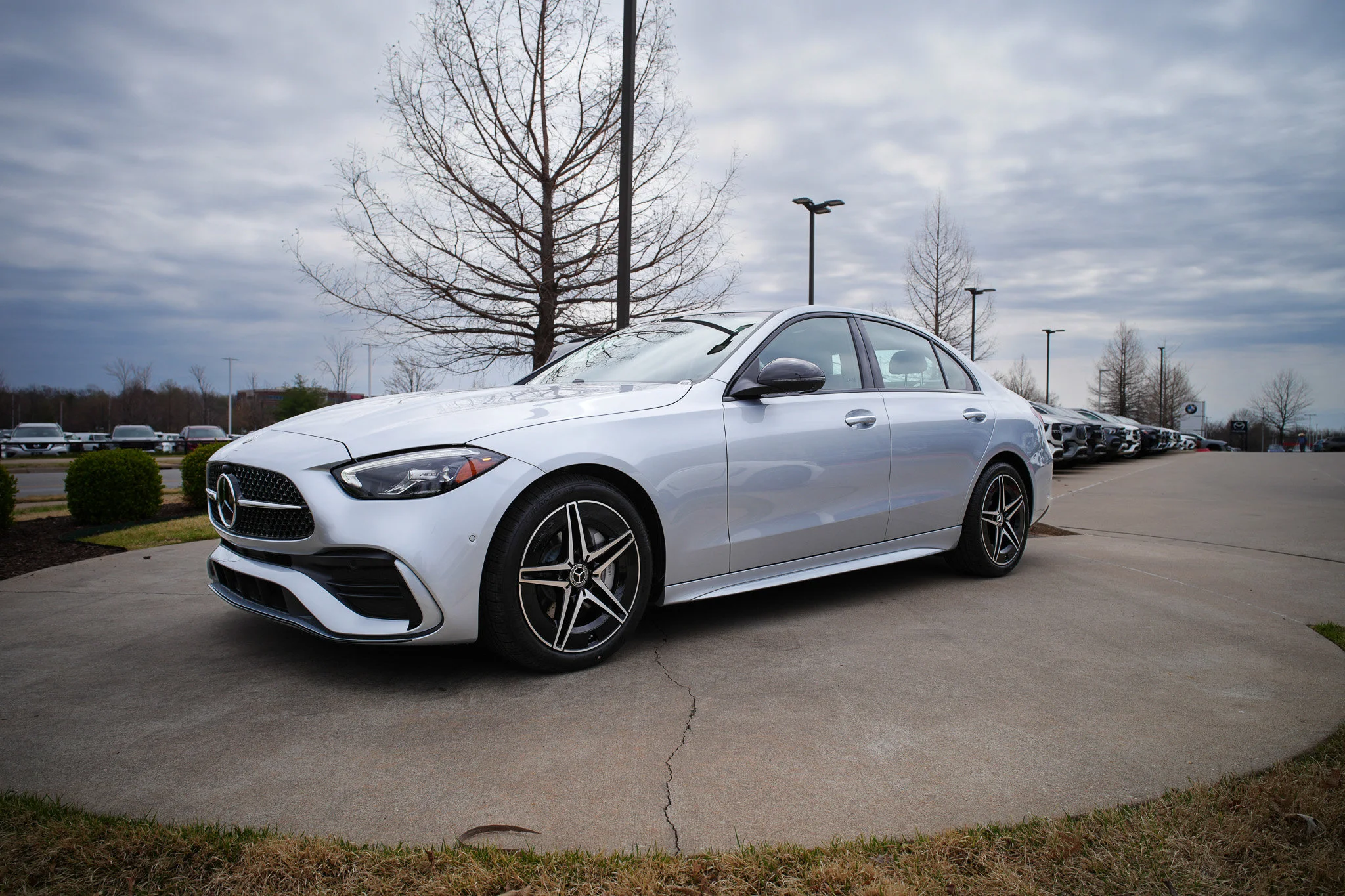New 2026 Cirrus Silver Metallic Mercedes-Benz C 300 image 8