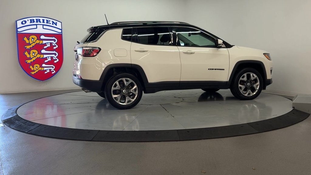 Used 2018 White Clearcoat Jeep Limited image 4