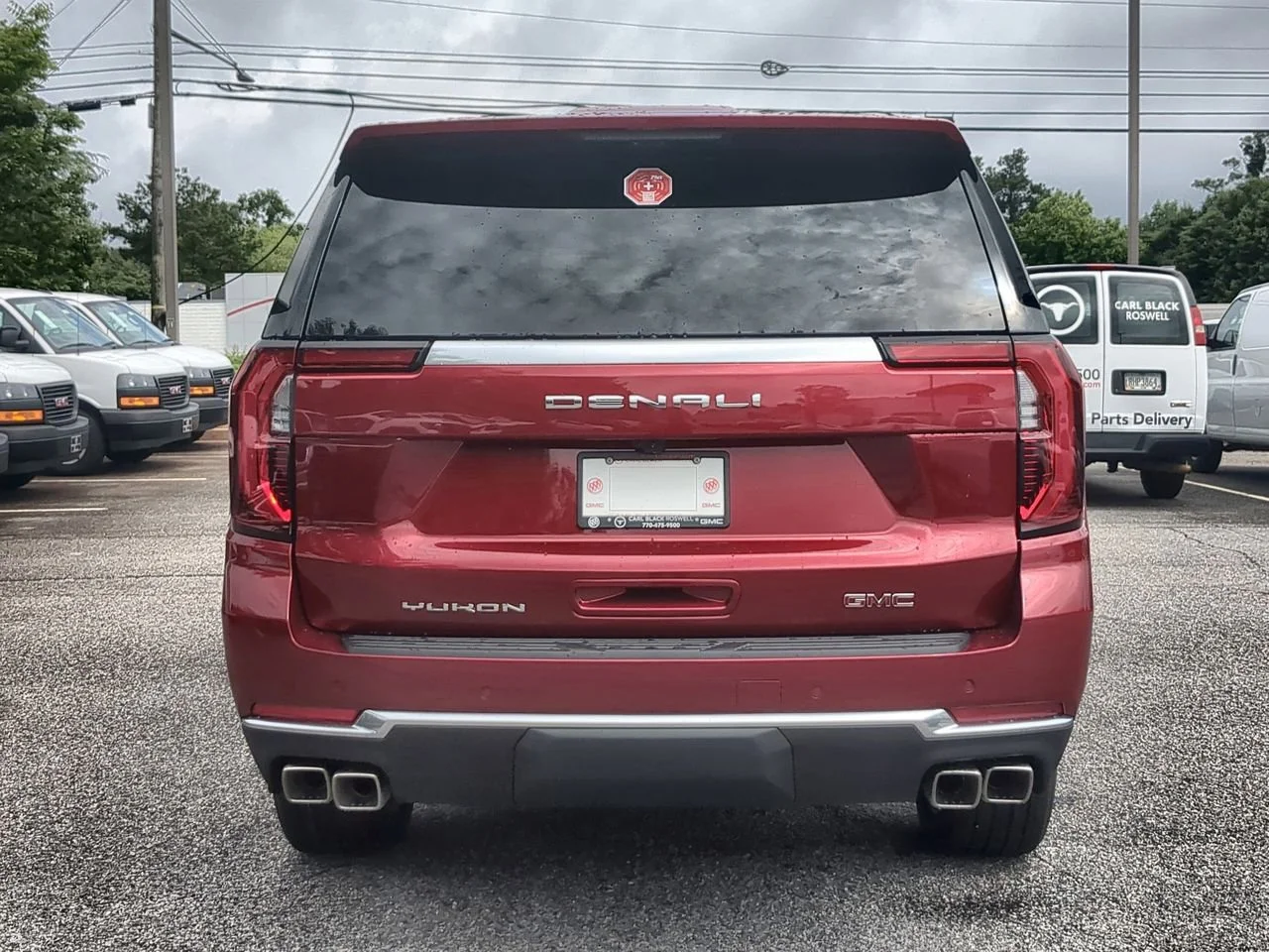New 2026 Volcanic Red Tintcoat GMC Denali image 7